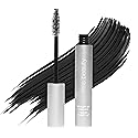 RMS Beauty Straight Up Volumizing Peptide Mascara - Black, Lash-Lengthening & Thickening Formula, Nourishing Peptides, Waterproof, Vegan
