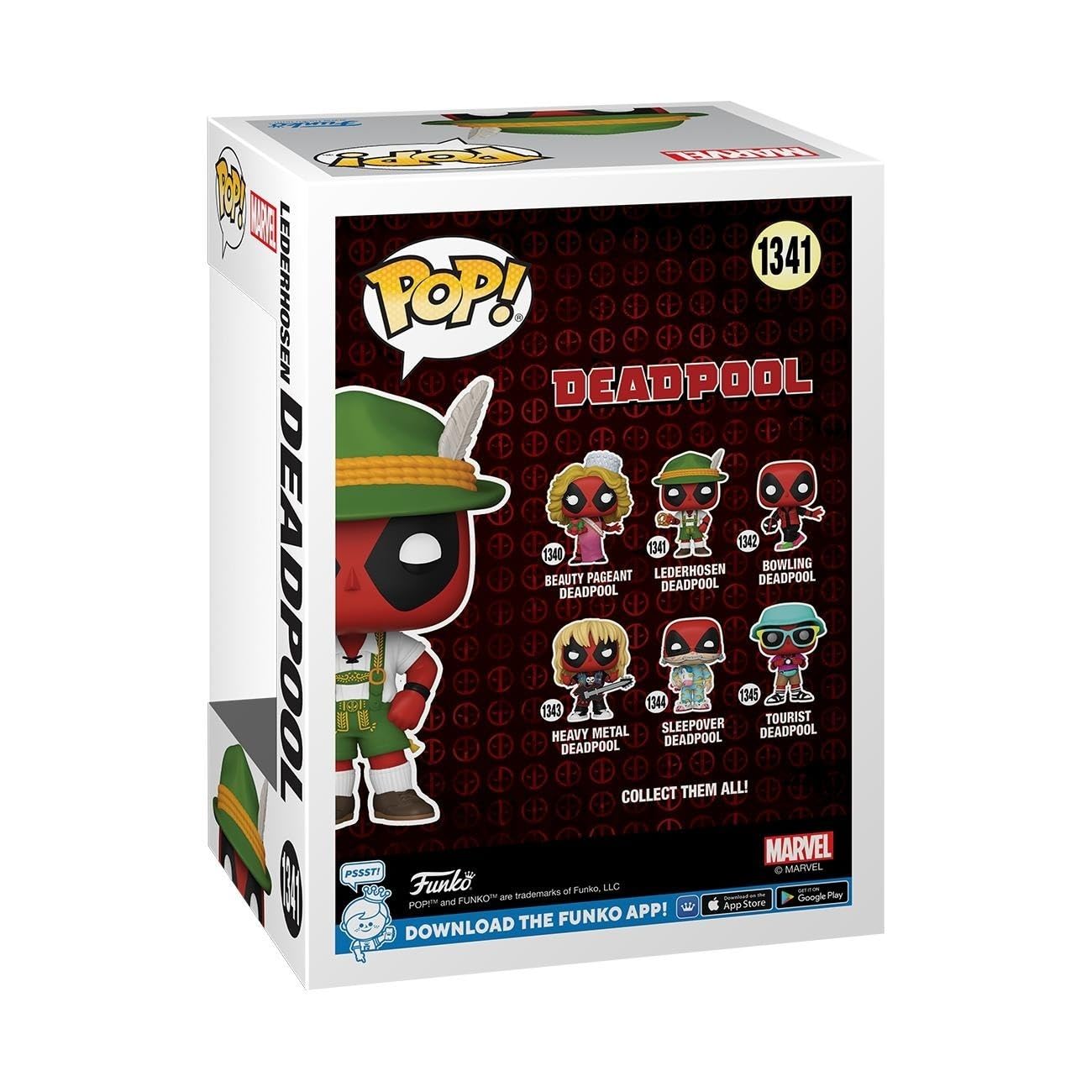 Funko POP! Marvel: Deadpool - German Beer Fest Server - Lederhosen - Collectable Vinyl Figure - Gift Idea - Official Merchandise - for Kids & Adults…