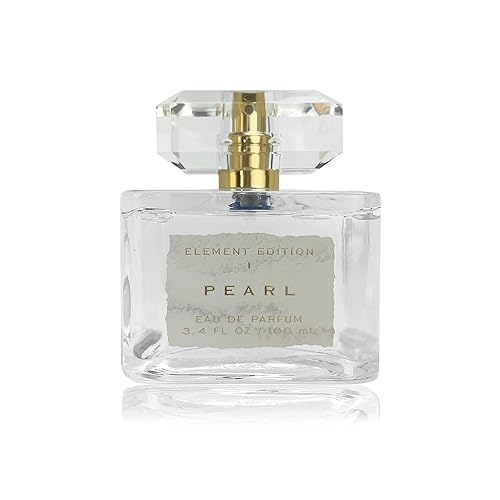 Tru Fragrance Beauty Element Edition Women's Perfume Spray - Pearl, 3.4 oz 100 ml - Calming and Relaxing Fragrance with a Blending of Peach