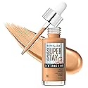 Maybelline Super Stay Up to 24HR Skin Tint, Radiant Light-to-Medium Coverage Foundation, Makeup Infused With Vitamin C, 310, 1 Count