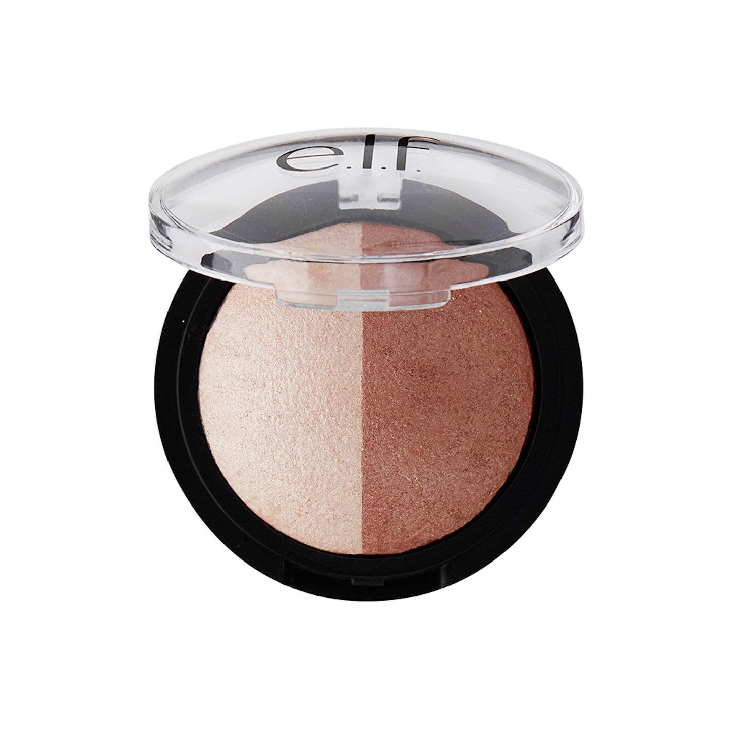 Elf Cosmetics Baked Highlighter & Bronzer 83372 Bronzed Glow, 0.6 Ounce
