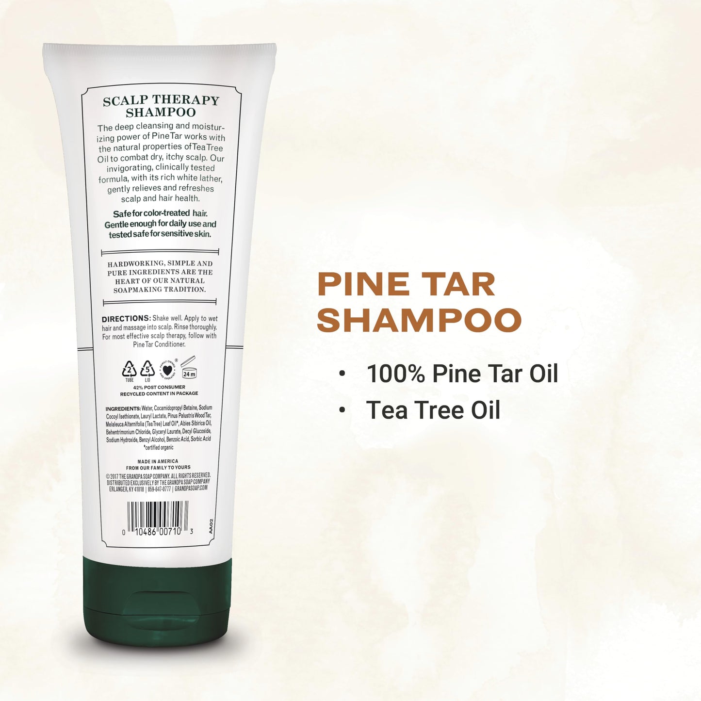 Grandpas Shampoo Pine Tar