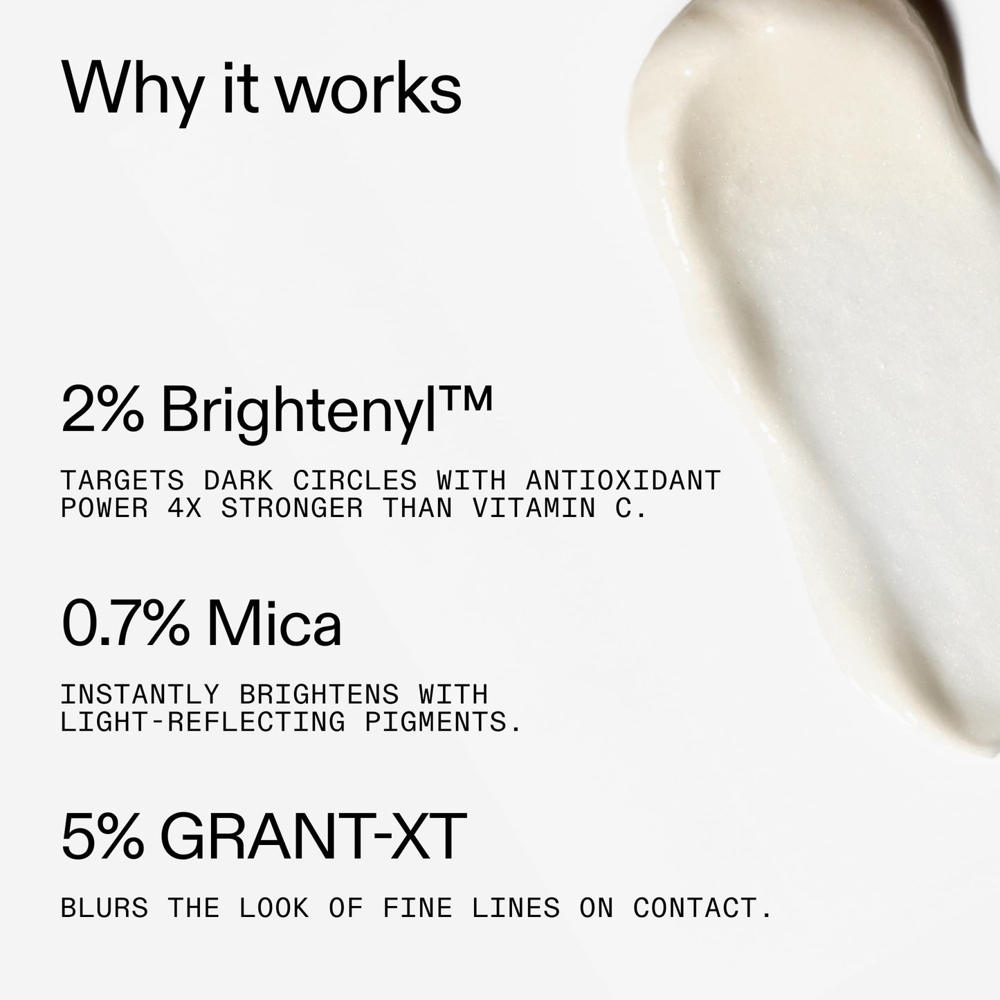 The INKEY List Brighten-I Eye Cream, Under-Eye Cream Helps Reduce Appearance of Dark Circles and Boost Skin’s Glow, Makeup Under-Eye Primer, 0.50 fl