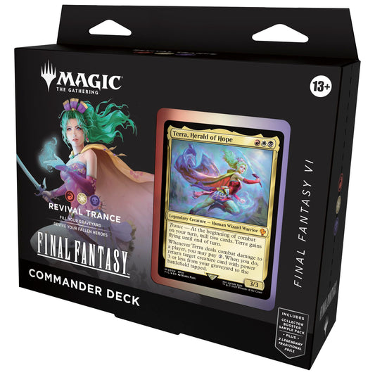 Magic: The Gathering Final Fantasy VI Commander Deck - Revival Trance