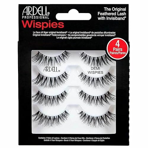 Ardell Multipack Demi Wispies Fake Eyelashes, Pack of 2