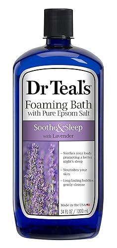Dr. Teal's Foaming Bath, Lavender, 34 Ounce (Pack of 3)