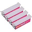 Lint Free Nail Wipes Nail Art Gel Polish Remover Cotton Pads 4 Boxes (1300 Pieces)