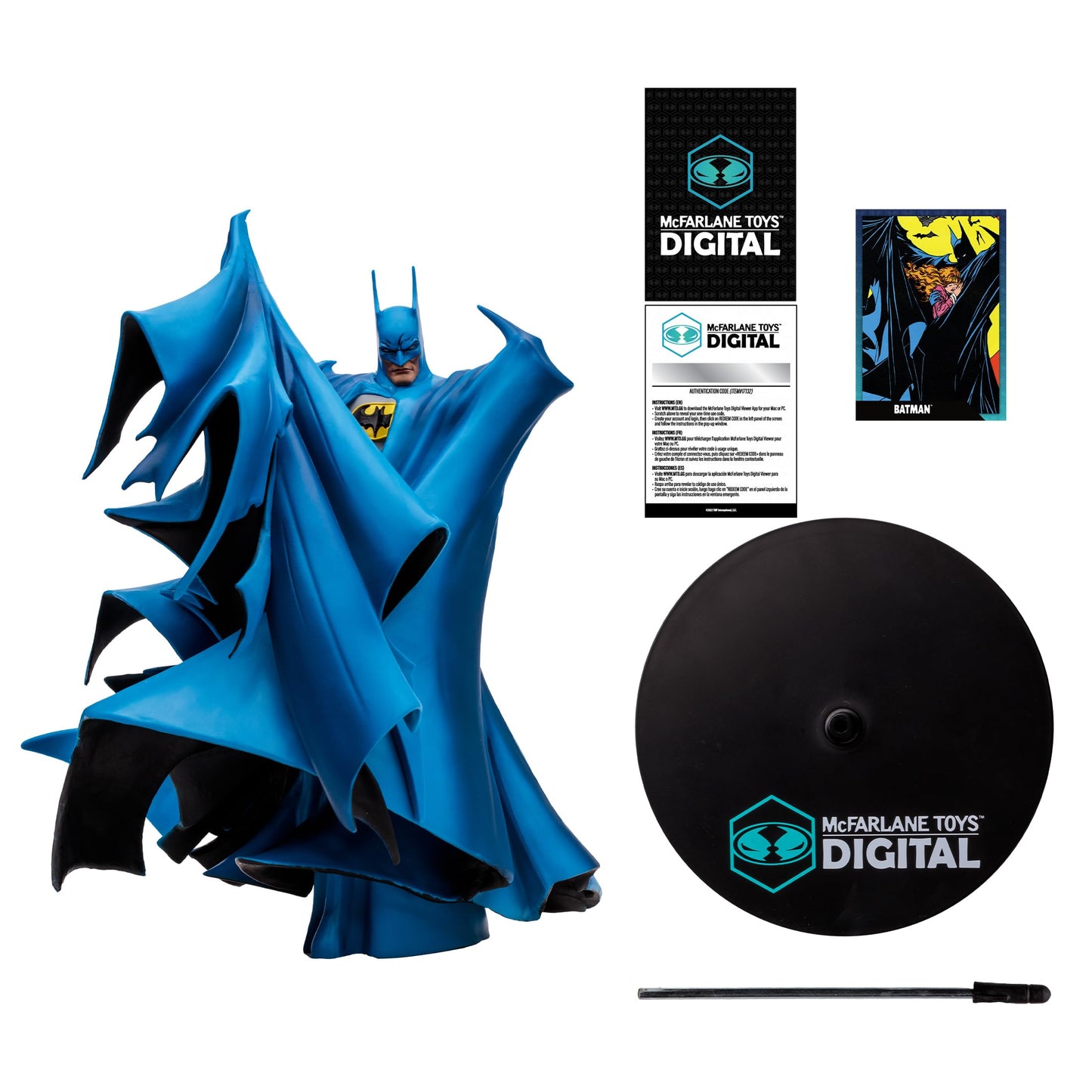 McFarlane Toys - DC Direct Batman by Todd McFarlane 1:8 Scale Statue with Digital Collectible