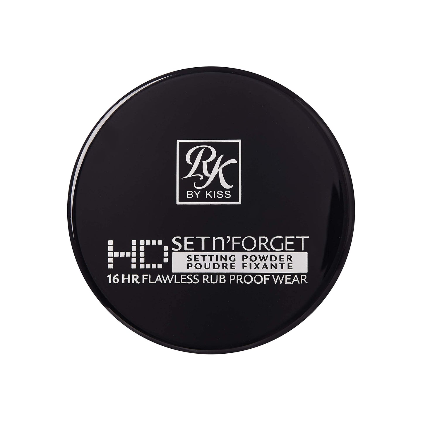 Ruby Kisses Loose Setting Powder 0.4oz, Weightless, Smooths, Mattifying Finish and Shine Control, Pure Silica Mineral Powder (Translucent)