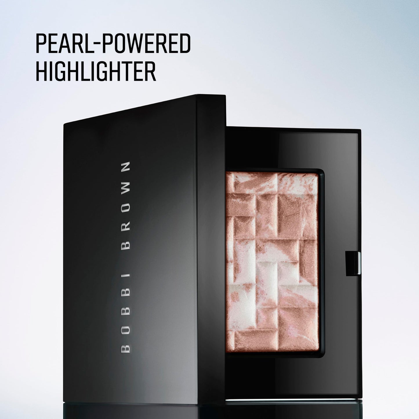 Bobbi Brown Highlighting Powder | Pearl-Infused Highlighter Makeup For Luminous Cheeks & Eyes | Gel-Powder Hybrid, 0.28 Ounce, Pink Glow #1