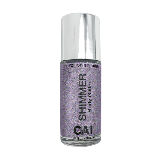 Hair Glitter Gel; Body Glitter & Face Glitter for Women/Kids (1 Pk Stardust Violet) Iridescent Holograph Roll-on 1 oz | Cosmetic-Grade Makeup, Apply Beauty & Personal Care CAI BEAUTY NYC