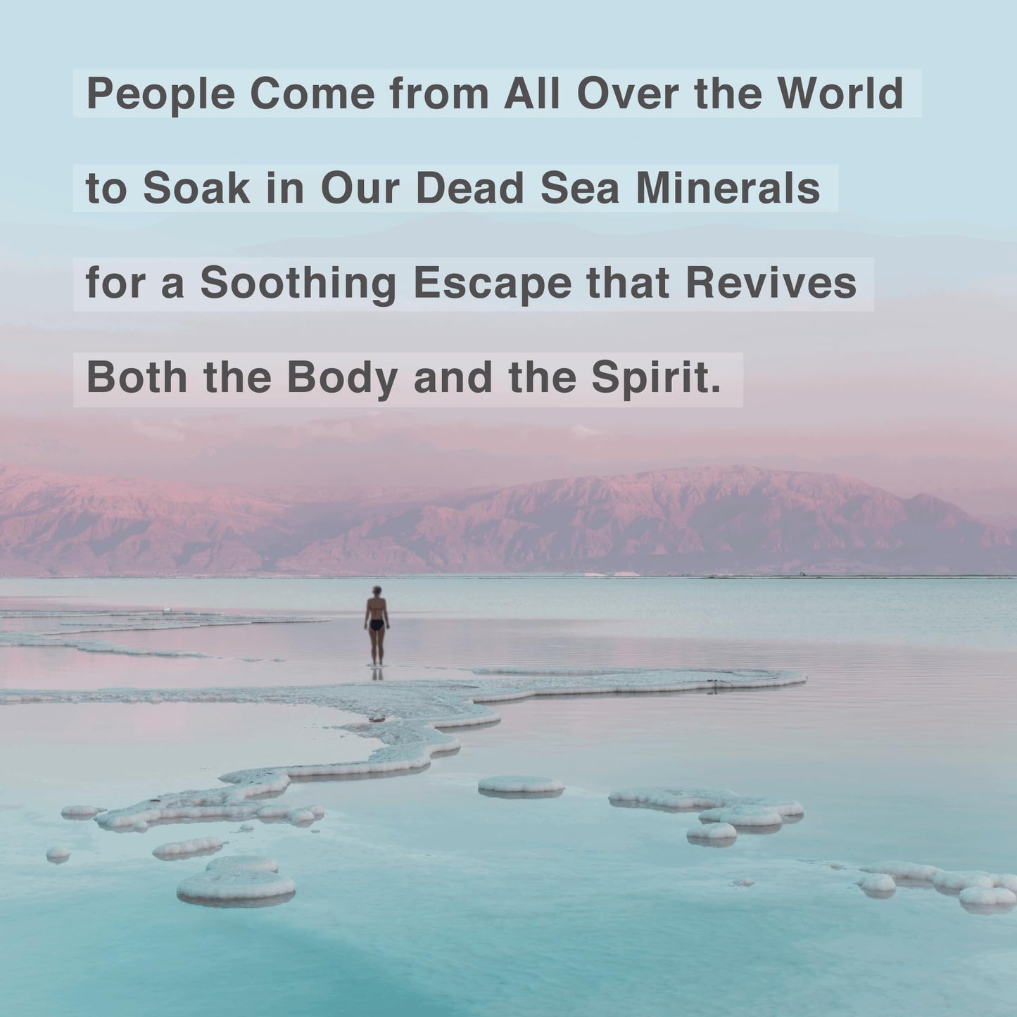 One With Nature 100% Pure Dead Sea Salt for Bath Fragrance Free, 2.5oz 6Pack. High in 21 Essential Minerals, Such as Magnesium, Sulfur, Zinc