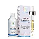 Facial Lymphatic Drainage Oil for Gua Sha Facial Tools, Lymphatic Drainage Massager Face with Jojoba & Coconut Oil, Use with Face Roller, Jade Roller