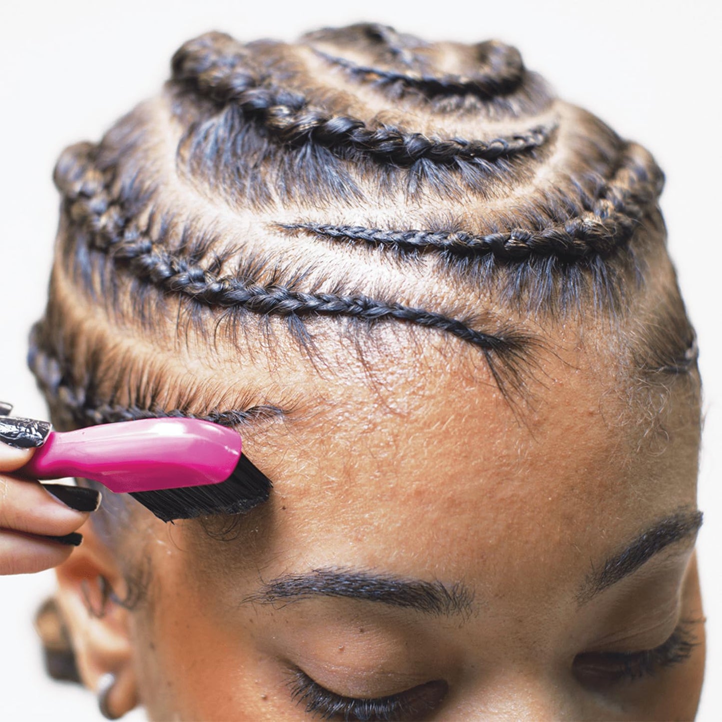 Lay Your Edges Down, Vegan STRONG HOLD-THICK EDGES- Edge control not only lays your edges, it moisturizes, softens, and thickens your edges. Perfect