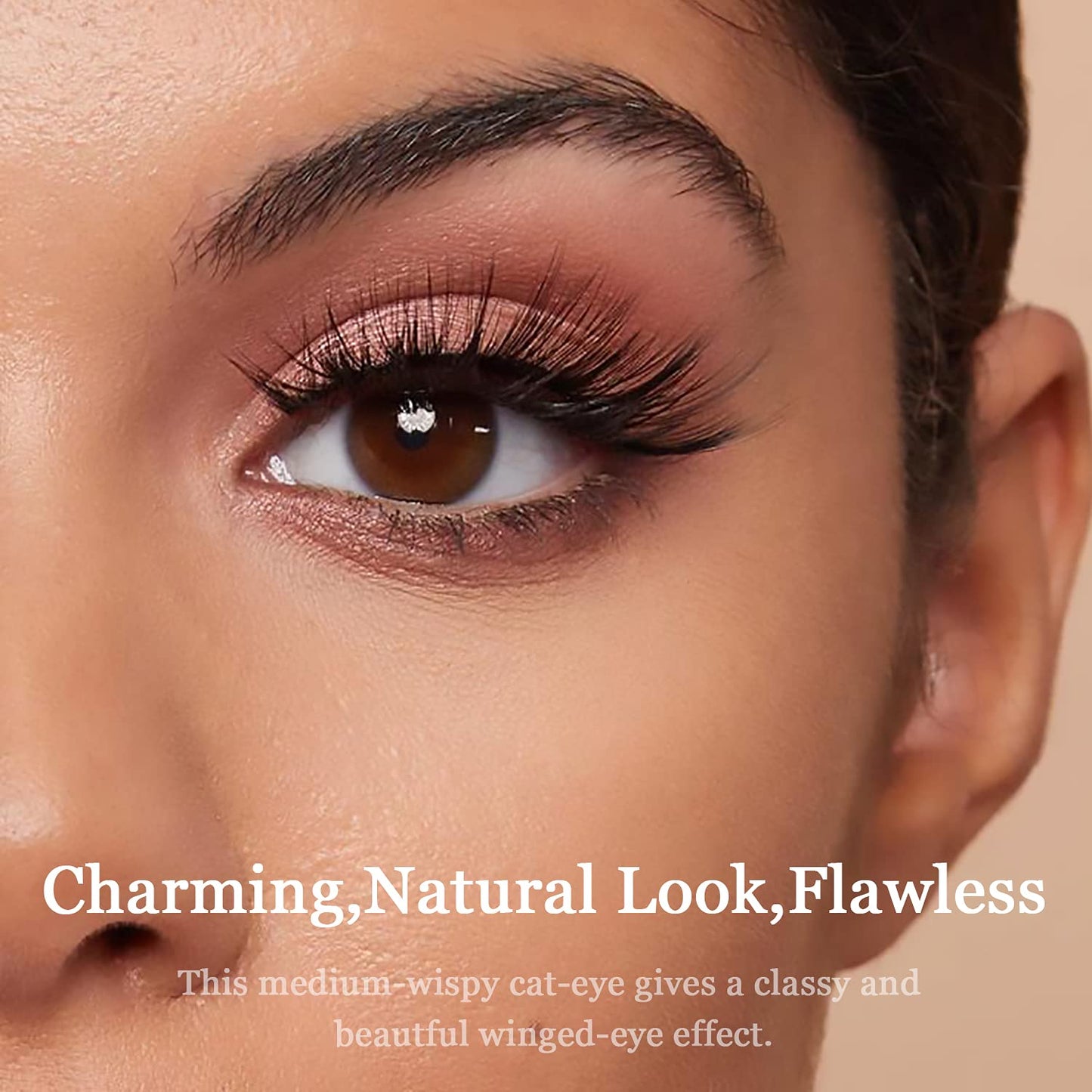 3D Magnetic Eyelashes with Eyeliner Kit - 7C SevenCrown Magnetic Lashes Natural Looking with Upgraded 4 Tubes of Liner Waterproof, Long Lasting,10