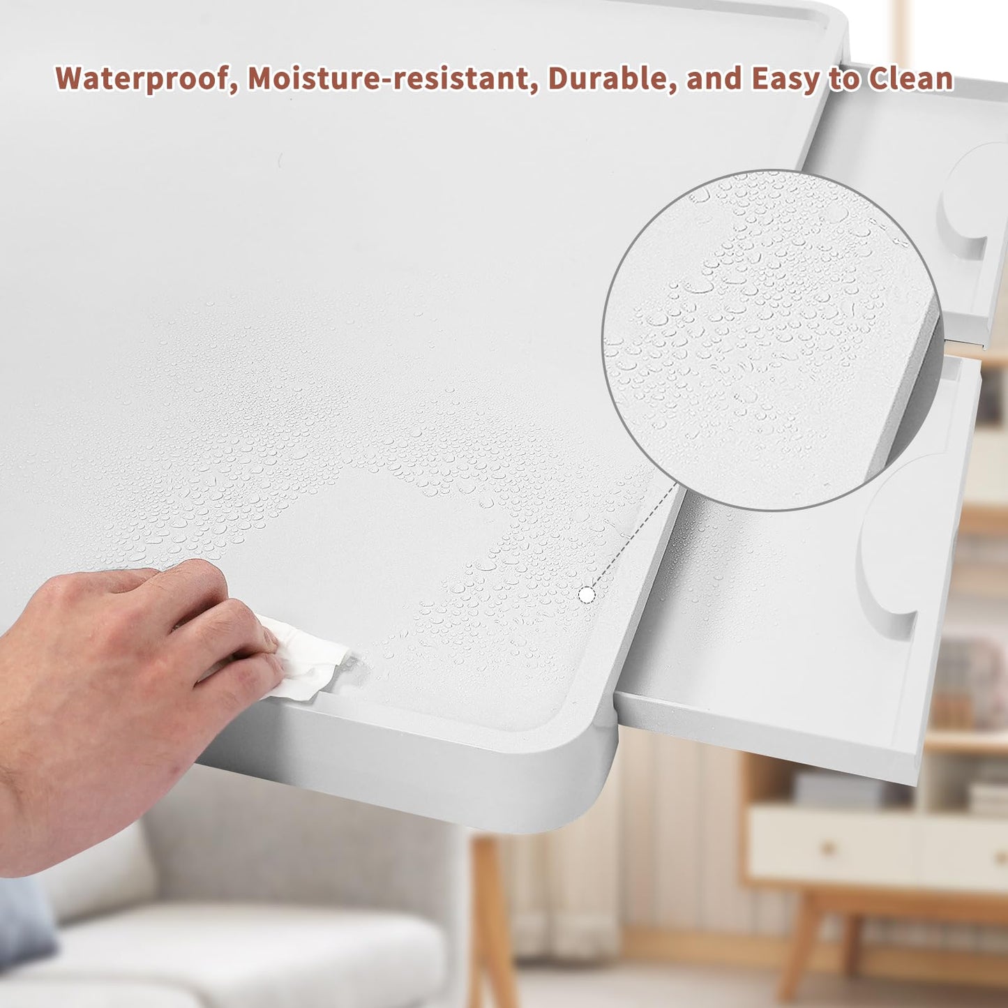 BuilderButler 1500 Piece Rotating Puzzle Board – 6 Sliding Drawers, Cover & 360° Lazy Susan Spin, 34.25"x26.38" Portable Puzzle Table