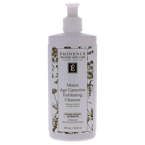 Eminence Monoi Age Corrective Exfoliating Cleanser for Unisex - 8.4 oz Cleanser