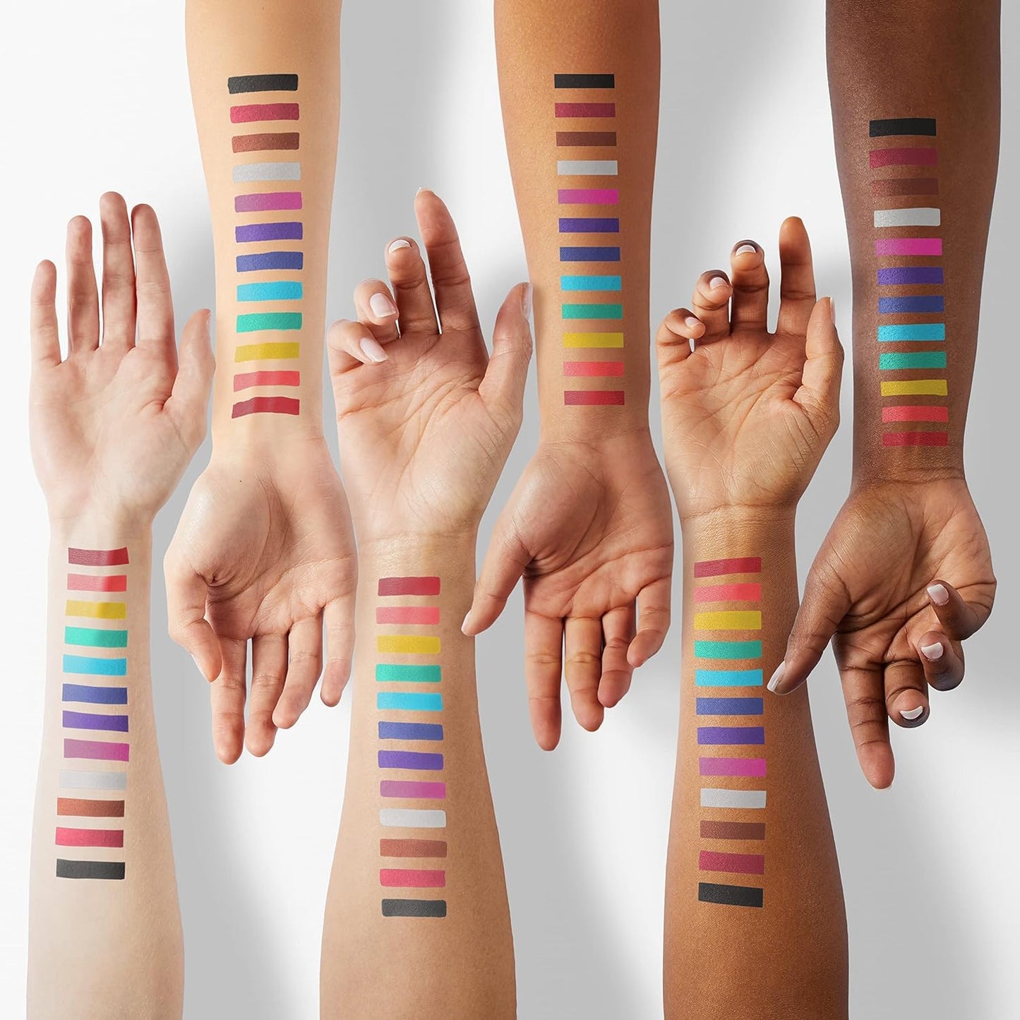 BestLand 12 Colors Matte Liquid Eyeliner Set Rainbow Colorful Neon Eyeliner Pencil Pigmented Waterproof Smudgeproof Long Lasting Gel Eye Liner Beauty and Personal Care BestLand