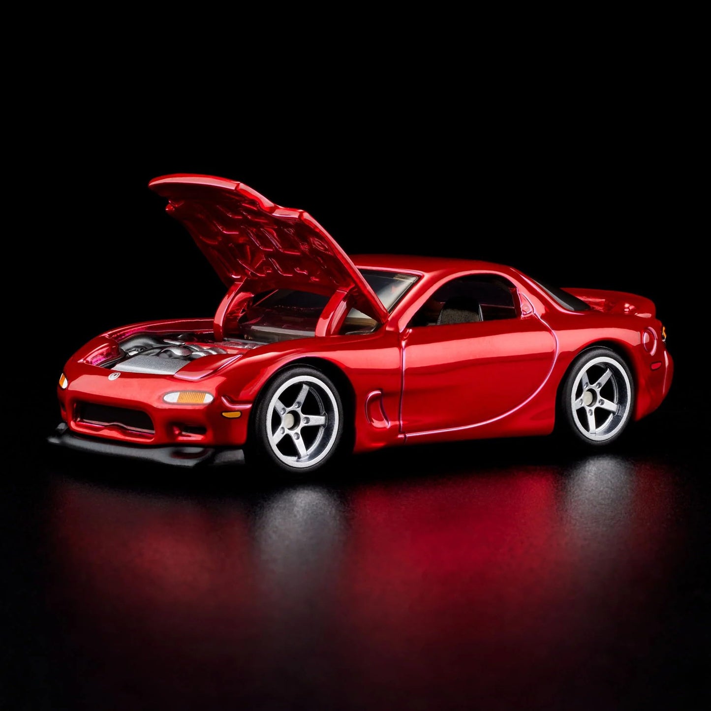 Hot Wheels. RLC Exclusive 1993 Mazda RX-7 R1 Twin Turbo. Spectraflame Red