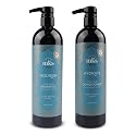 MKS eco Nourish Shampoo for Fine Hair, Light Breeze (25 fl oz) + MKS eco Hydrate Conditioner for Fine Hair, Light Breeze (25 fl oz) - Moroccan Argan