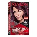 Revlon ColorSilk Hair Color 34 Deep Burgundy 1 Each (Pack of 2)