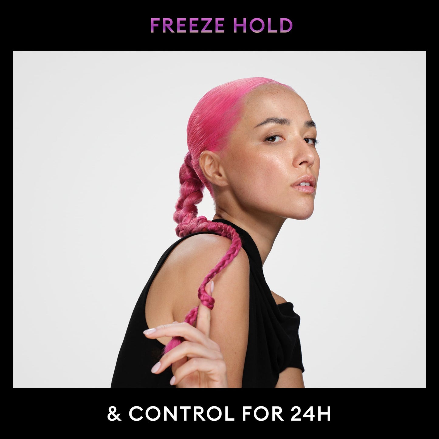 TRESemmé Mega Control Alcohol-Free Hair Gel for Frizz Control with Coconut Oil 9 oz