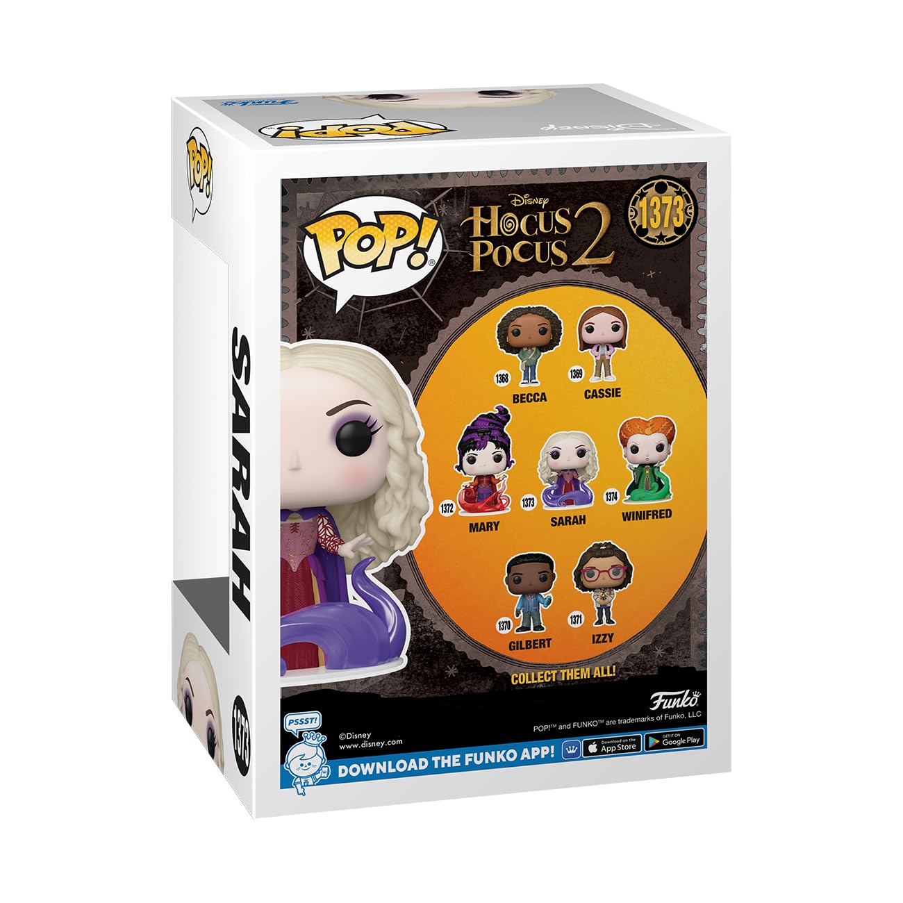 Funko POP! Disney: Disney Hocus Pocus 2- Sarah Sanderson - (Smoke) - Collectable Vinyl Figure - Gift Idea - Official Merchandise - for Kids & Adults…