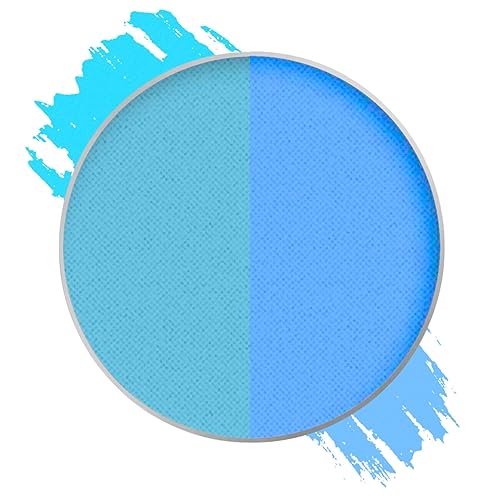 Mehron Paradise FX UV Neon Glow - Celestial - Neon Blue/Light Blue UV 0.25 oz | Pro Water-Activated Shimmer Paint for Raves, Costumes, SFX, Halloween