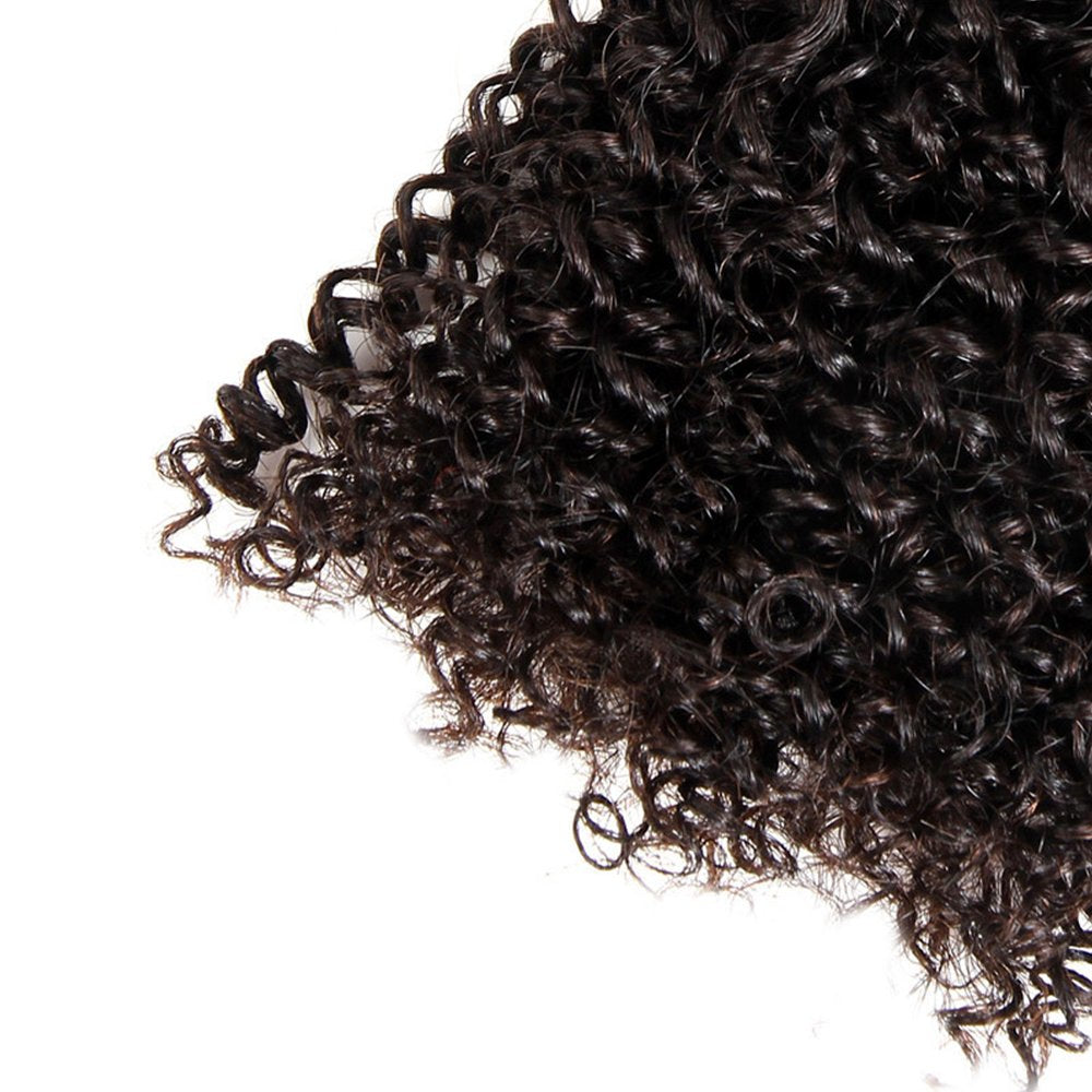 ISEE Hair 9A Grade Mongolian Kinky Curly Hair Extension Virgin Human Hair Weaving 3 Bundles Kinky Curly Virgin Hair 100% Human Hair Weaves Extension