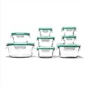 OXO Good Grips 16 Piece Glass Smart Seal Airtight Everyday Container Set