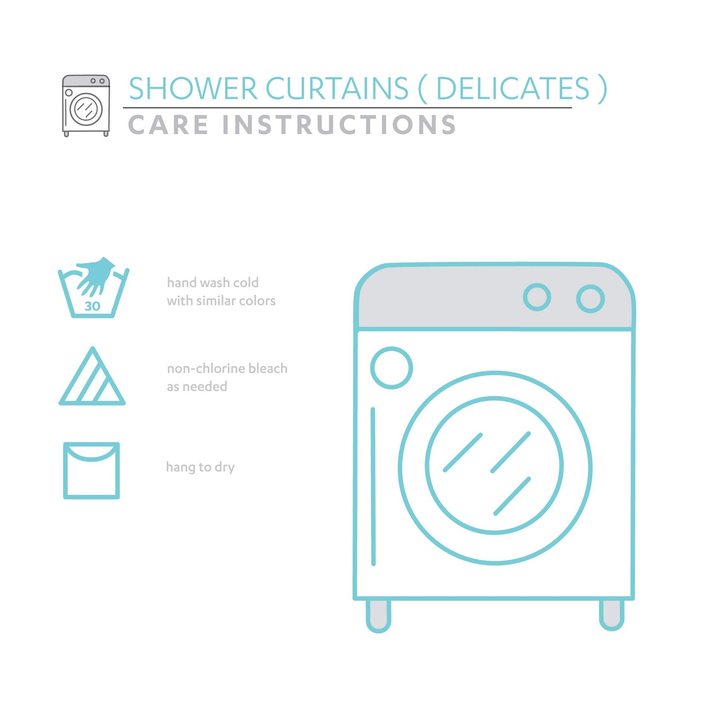 Lush Decor Dana Lace Shower Curtain, Bathroom Accessories, (72" x 72"), White