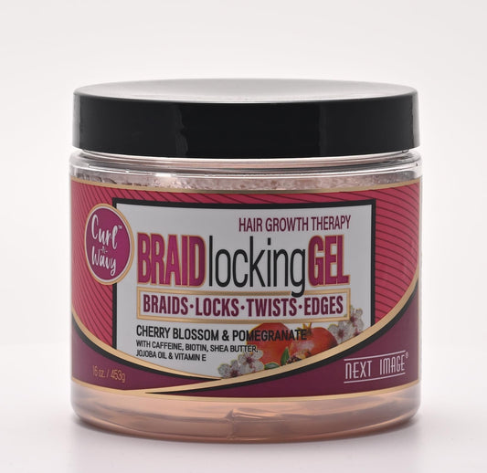 NEXT IMAGE Braid Locking Gel (Cherry Blossom & Pomegranate, 16 oz.)