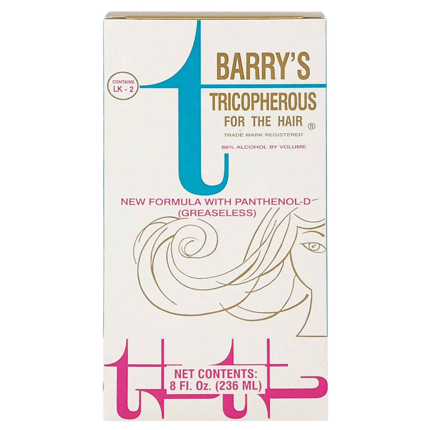 Lanman & Kemp-Barclay & Co Barry's Tricopherous Hair Greaseless 8oz