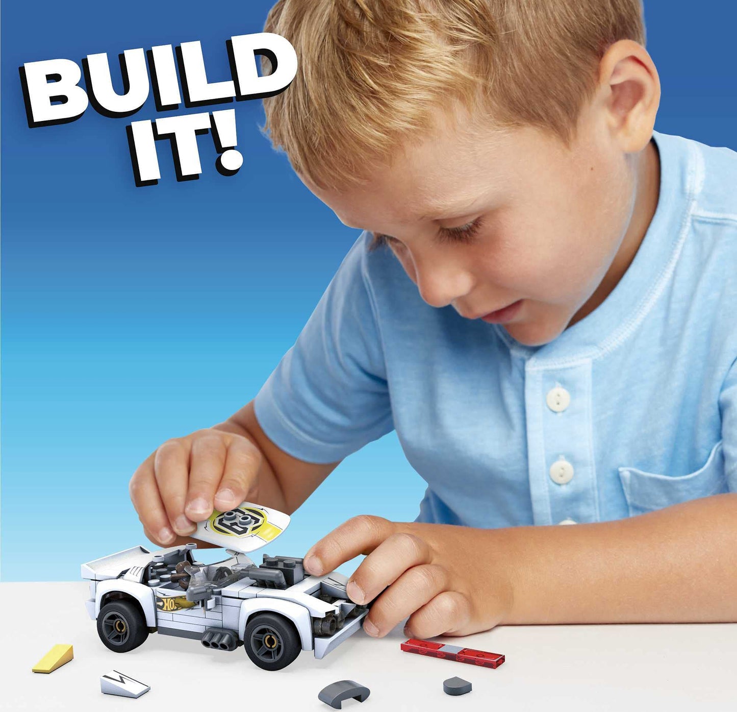 Hot Wheels Mega Rodger Dodger Vehicle Building Set - 98 Piece