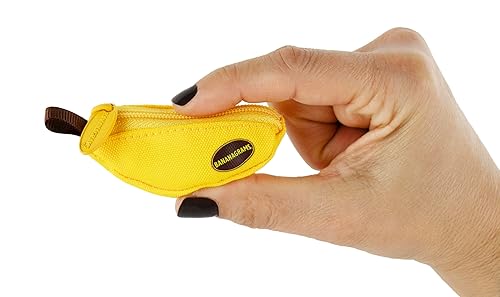 Worlds Smallest Bananagrams - Family Word Game - Includes: 1 Banana Pouch, 144 Tiles. Recommended for Ages 8 and up