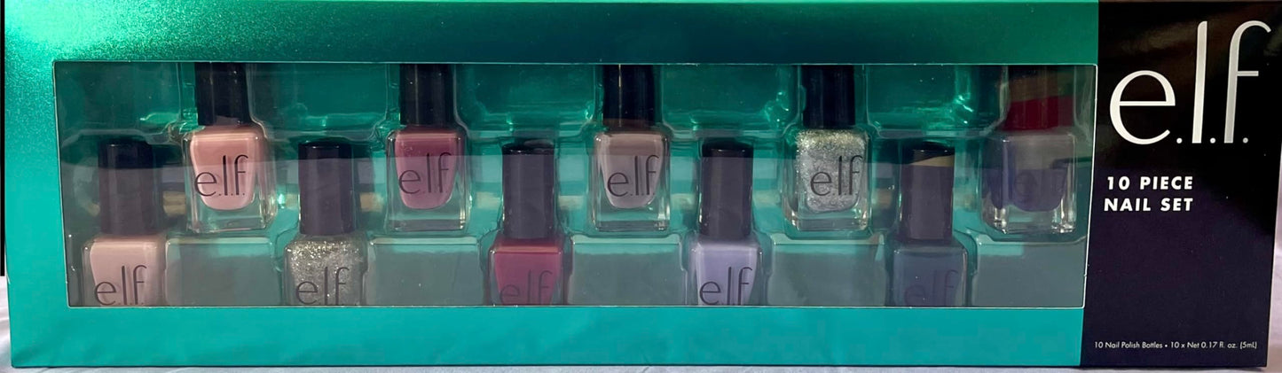 e.l.f 10 Piece Nail Polish Set