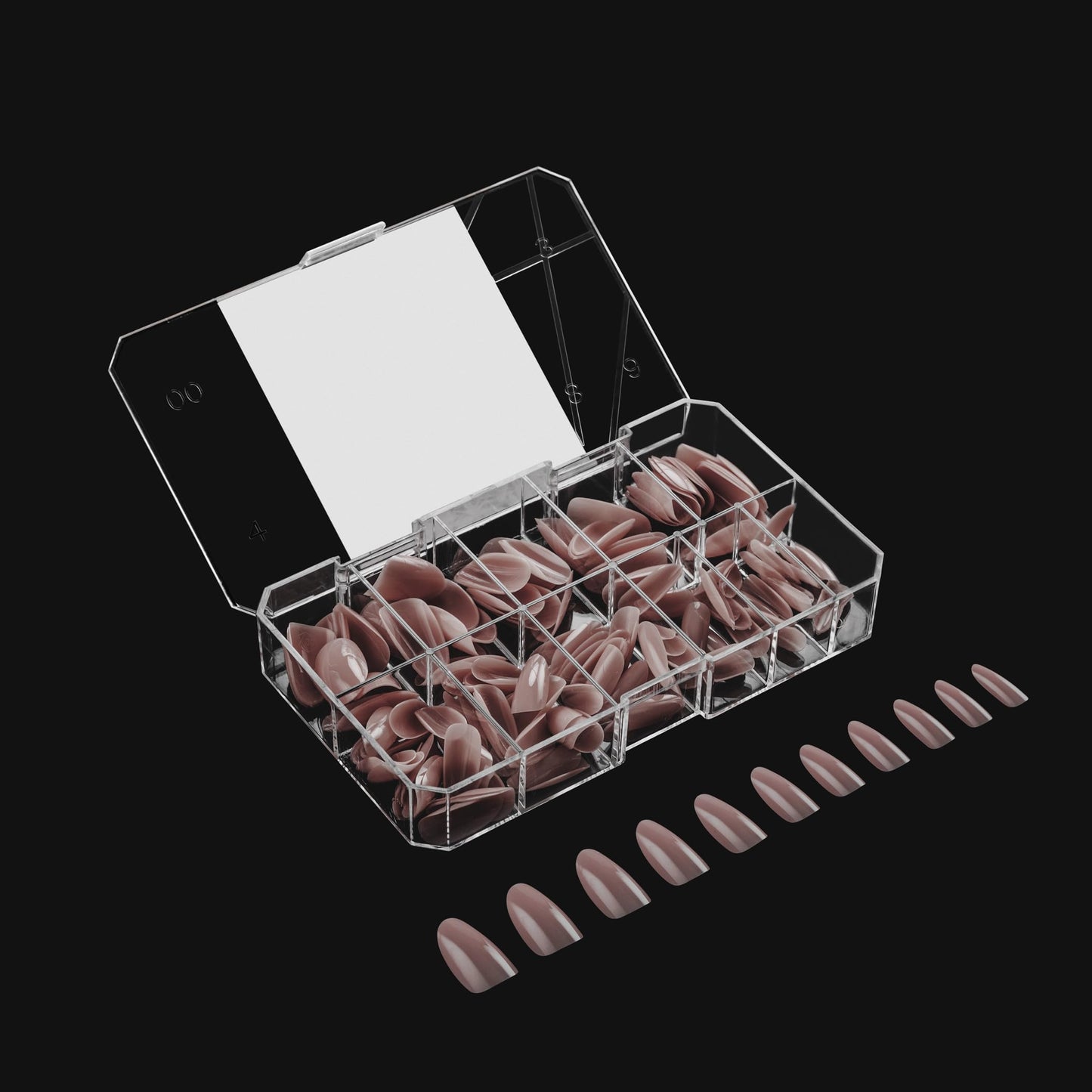 Apres Neutrals Gel-X Mia Box Of Press On Nails, 11 Sizes 00-9, Soft Gel Nail Tip Box (150pcs) (Natural Round Medium, 150pcs) Beauty & Personal Care APRÉS
