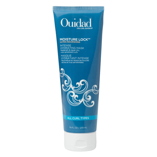 Ouidad Moisture Lock Hair Mask, 7.8 fl oz, Ultra-Nourishing Intense Frizz Control Curly Hair Mask with Macadamia Nut Oil, Olive Oil, Helps Repair