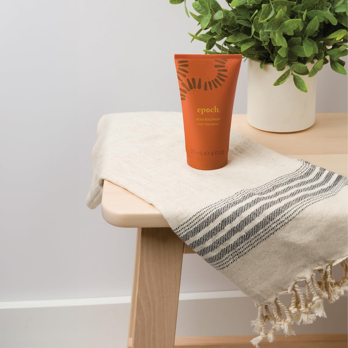 Nu Skin Epoch Sole Solution Foot Cream 4oz – Urea Formula Repairs Dry, Cracked Heels & Feet, Moisturizing Lotion for Smooth, Healthy Skin