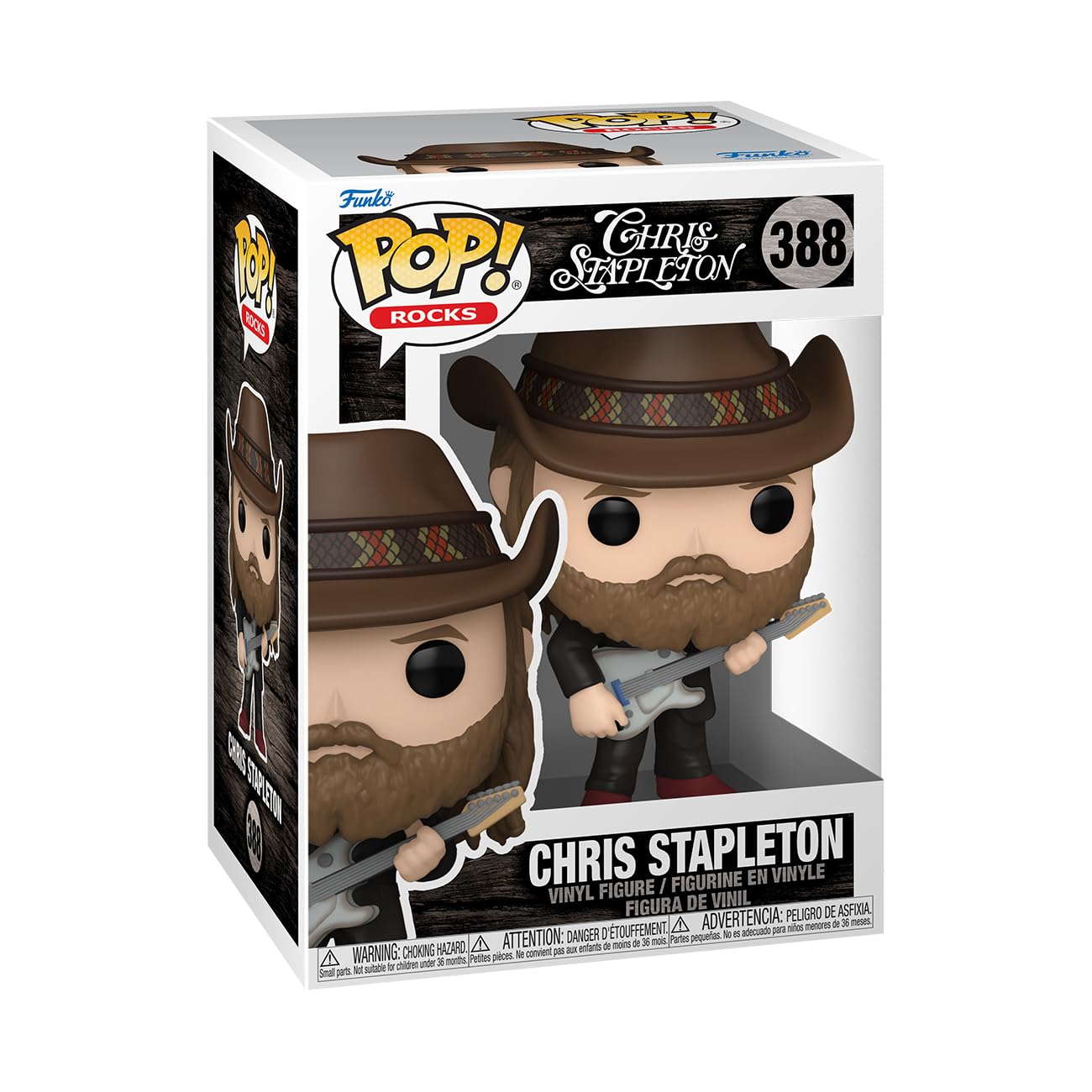 Funko POP! Rocks: Chris Stapleton - Collectable Vinyl Figure - Gift Idea - Official Merchandise - for Kids & Adults - Music Fans - Model Figure…