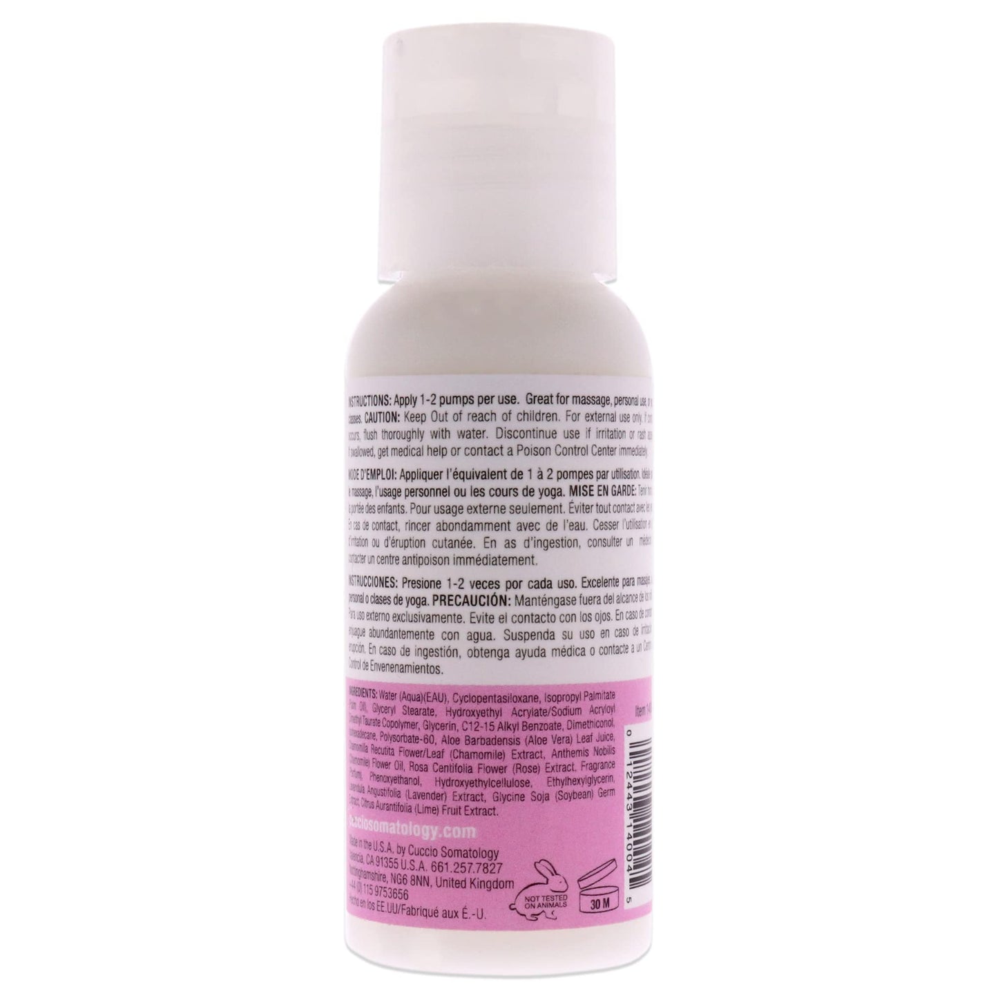 Cuccio Somatology Balancing Body Lotion - Calming Chamomile - Hydrating and Soothing Natural Moisturizer - Instantly Calms the Senses - Helps Combat
