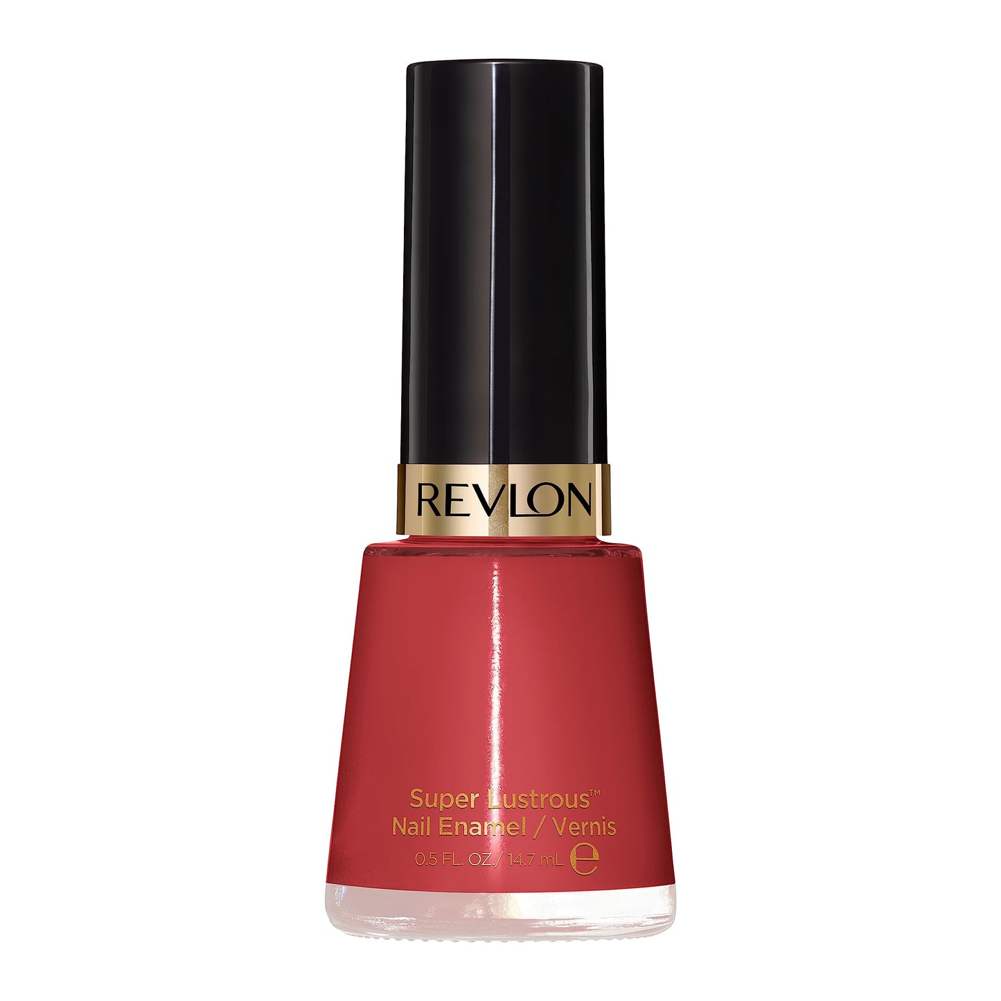 Revlon Super Lustrous Nail Polish, Chip-Resistant & Longwear Formula, High Shine Finish, 161 Teak Rose, 0.5 fl oz