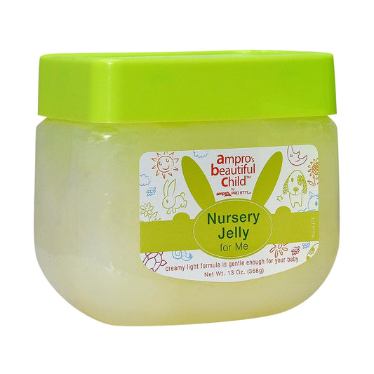 AmPro Beautiful Child Nursery Jelly - 100 Percent White Petroleum - Soft and Light Conditioner Formulation is Delicate on Baby's Hair and Skin