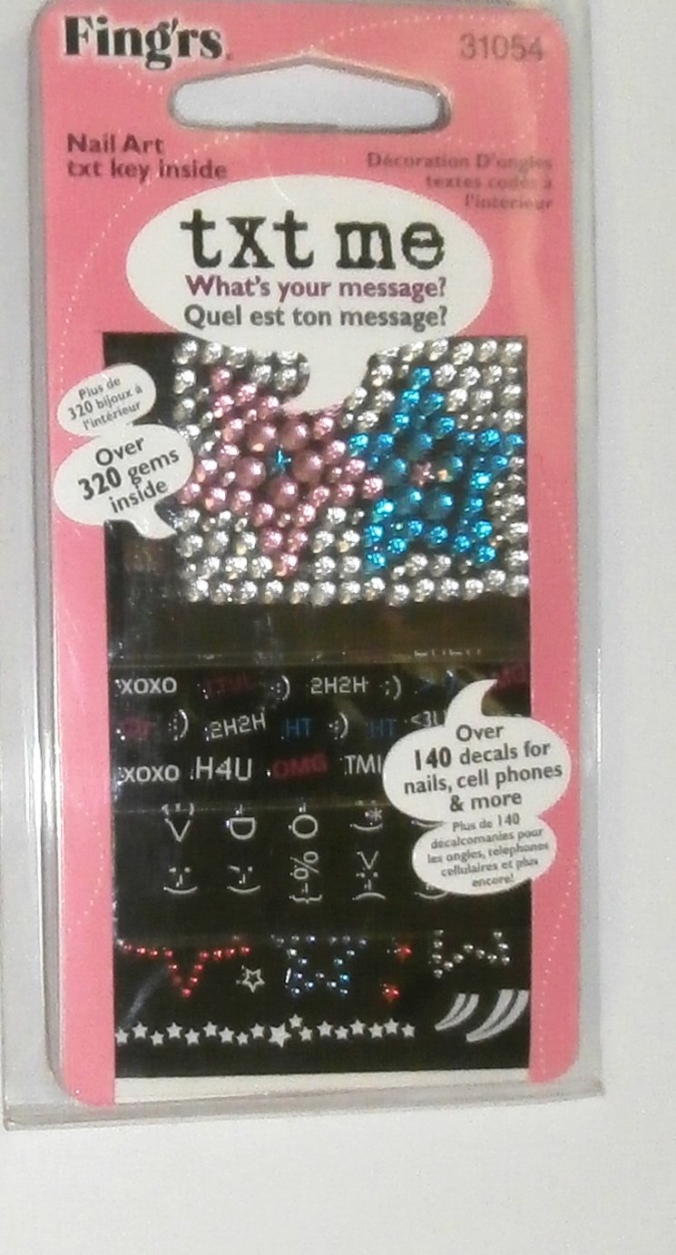 Fing'rs TXT ME Nail Art - 31054 Beauty & Personal Care fing'rs