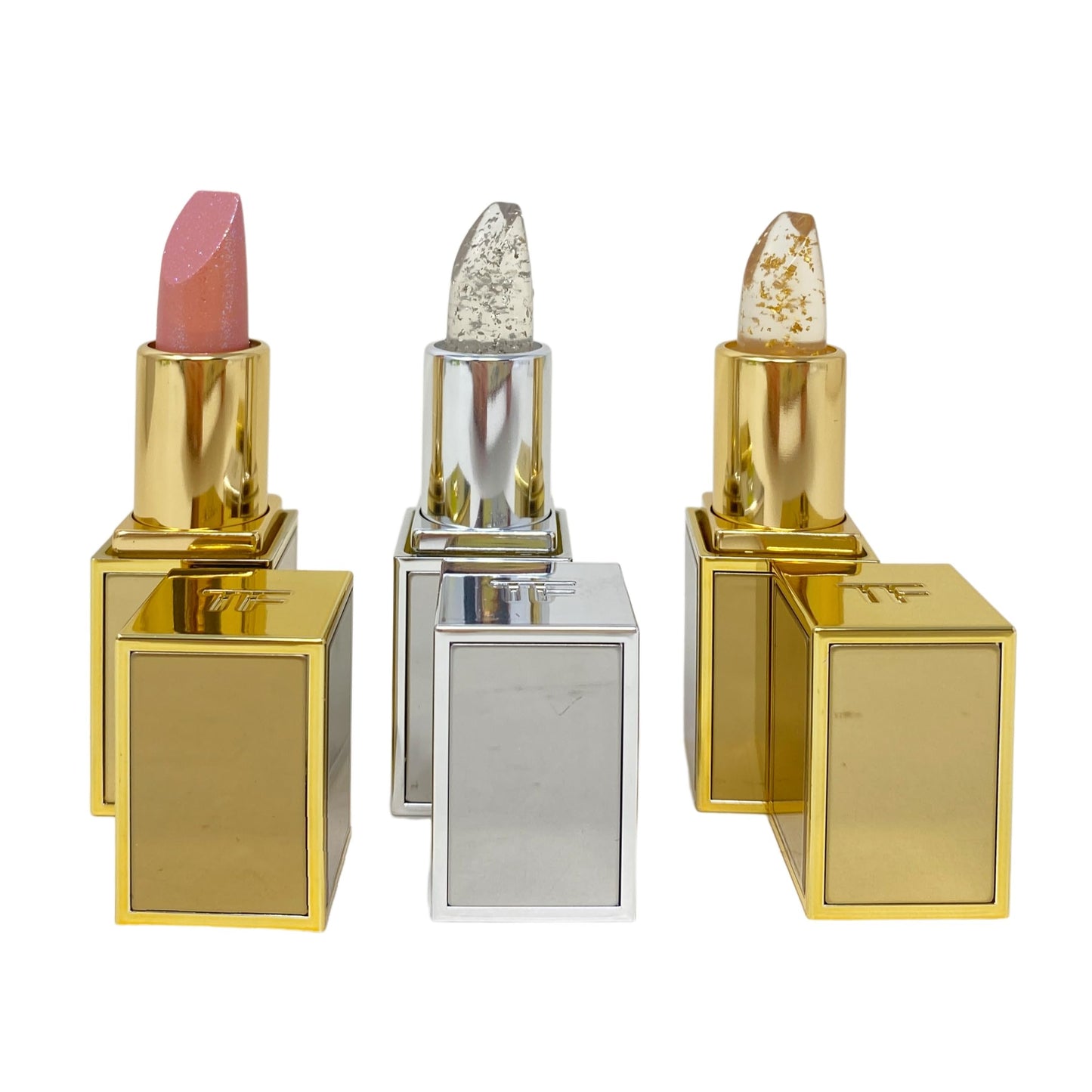 Tom Ford Soleil Clutch Lip Set - Sunlit Rose Lip Balm, Soleil Neige & Soleil Lip Blush - 0.07 oz / 2 g Each