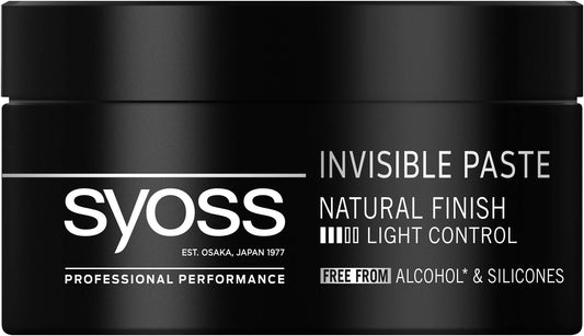 Syoss Invisible Hair Styling Paste Medium Control Light Shine 100ml