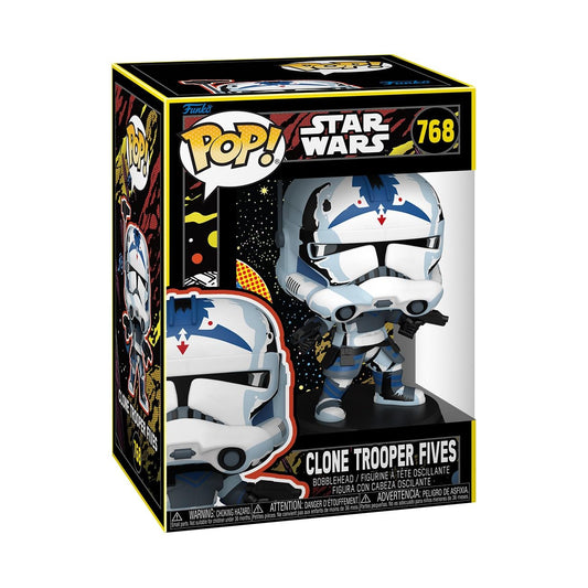 Funko Pop Star Wars: Clone Wars - Fives - (Retro) - Collectable Vinyl Figure - Gift Idea - Official Merchandise - Toys for Kids & Adults - Sci-Fi…