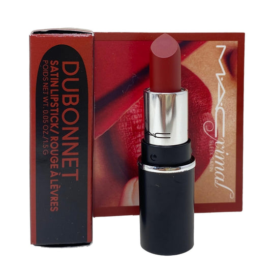 MAC Cosmetics Ximal Sleek Satin Mini Lipstick - 827 Dubonnet (Midtone wine) 0.05 Oz / 1.5 g Beauty & Personal Care MAC