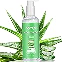 ASYBO 300 ml Aloe Vera Gel, 100% Natural Pure Aloe Vera Hydrating Facial Cream, Soothing & Moisturizing, After Sun Care, Reduce Acne, Repair Scars