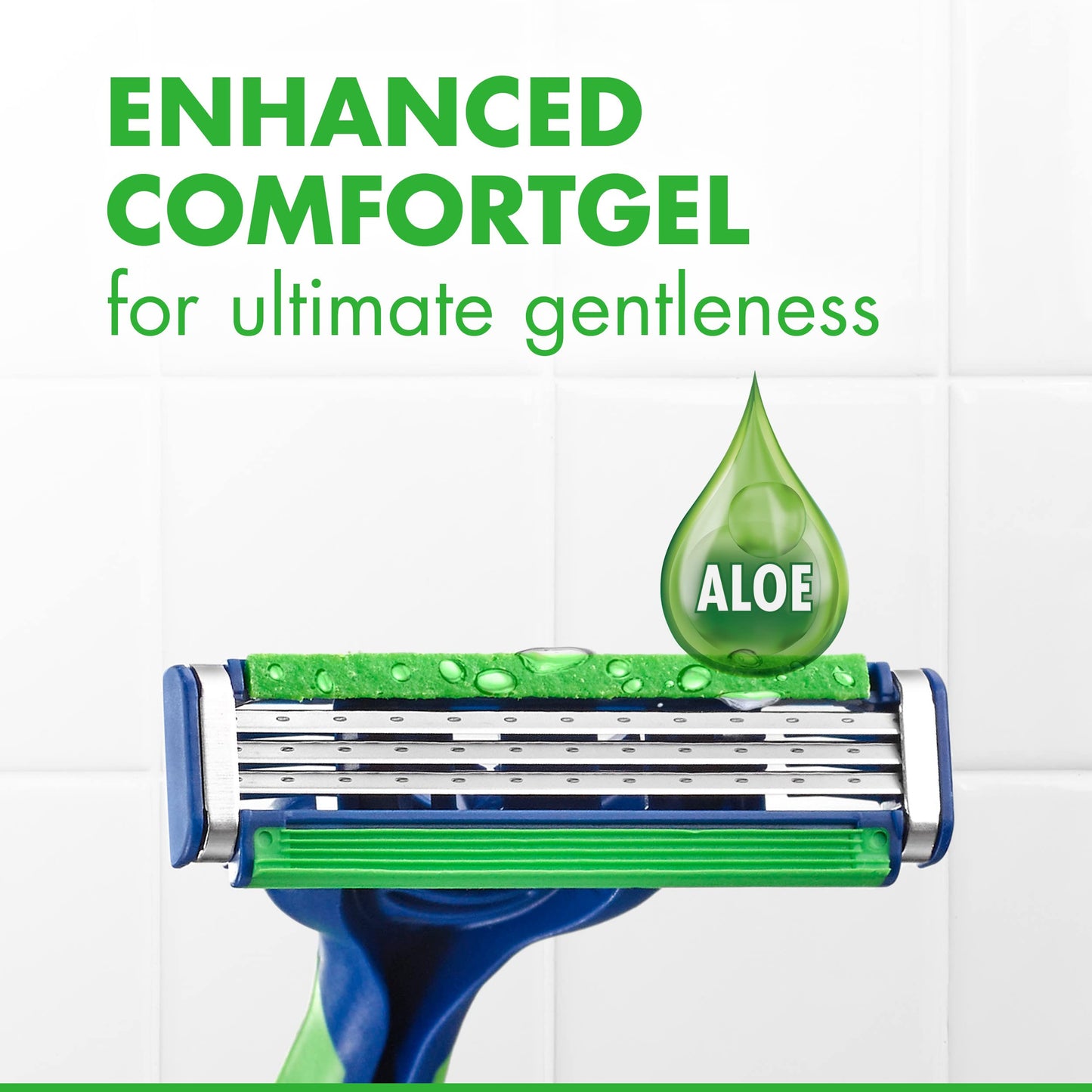 Gillette Sensor3 Sensitive Men's Disposable Razor, 4 Razors Beauty and Personal Care Gillette